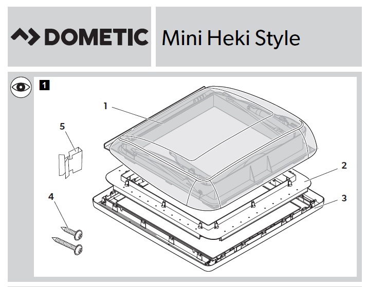 DOMETIC Mini Heki Style