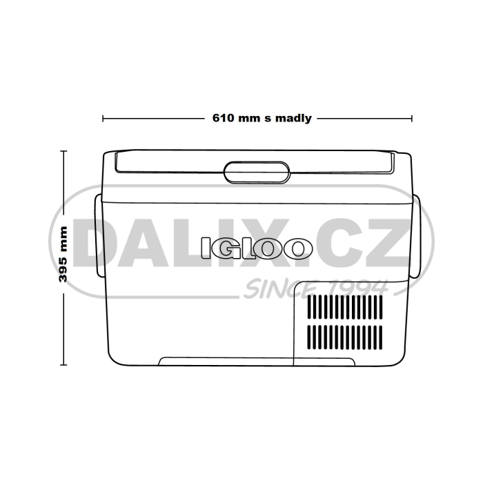 Kompresorová autochladnička / autolednice IGLOO - ICF32