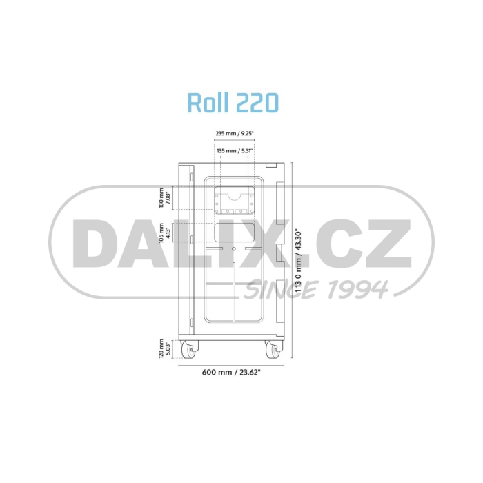 Eutekticky chlazený kontejner Olivo ROLL 220