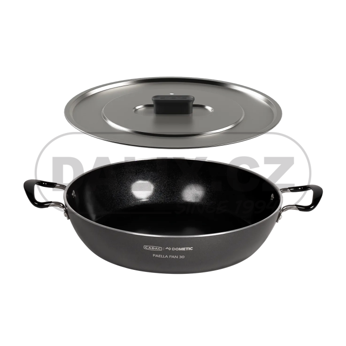 Cadac Paella Pan 30 s víkem,  pánev průměr 29cm